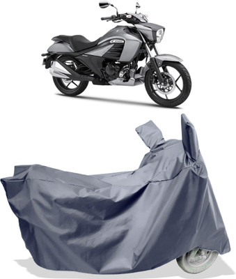 Amexride Two Wheeler Cover for Suzuki(Intruder, Grey)