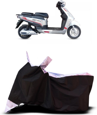 VESMEI Two Wheeler Cover for Hero(Electric NYX BS6, White)