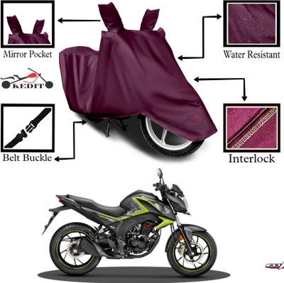 KEDIT Two Wheeler Cover for Honda(CB Hornet 160R, Maroon)