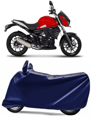 MMSSTAR Waterproof Two Wheeler Cover for Mahindra(Mojo, Blue)