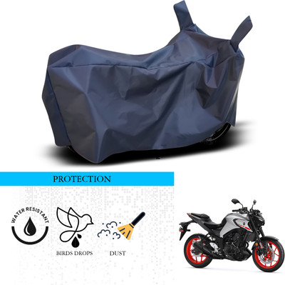ANTHUB Waterproof Two Wheeler Cover for Yamaha(MT-03, Blue)