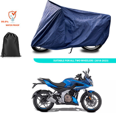 CODOKI Waterproof Two Wheeler Cover for Bajaj(Blue)