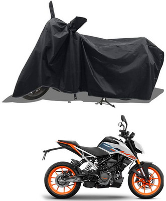 PAGORA Waterproof Two Wheeler Cover for KTM(125 Duke, Black)