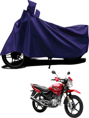 DeepShakshi AUTOMOTIVE Two Wheeler Cover for Yamaha(YBR 110, Blue)