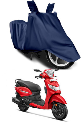 Furious3D Two Wheeler Cover for Hero(Pleasure Plus, Blue)