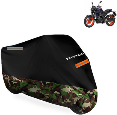 Horseyaart Waterproof Two Wheeler Cover for Yamaha(MT-15 BS6, Multicolor)