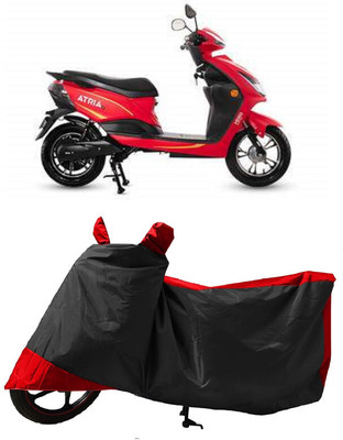 GROFATIK Two Wheeler Cover for Hero(Electric NYX HS500 ER, Red)