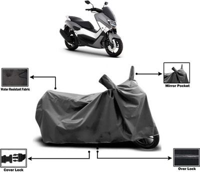 Amexride Two Wheeler Cover for Yamaha(NMax 155, Grey)