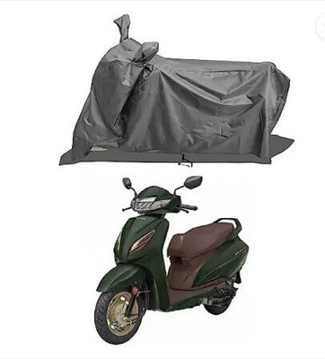 Tritika Waterproof Two Wheeler Cover for Honda(Activa 6G, Grey)
