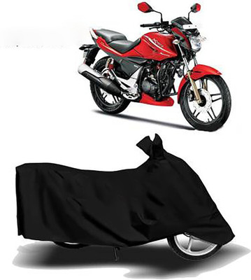 Mdstar Waterproof Two Wheeler Cover for Hero(Xtreme Sports, Black)