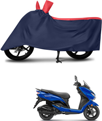 DeepShakshi AUTOMOTIVE Waterproof Two Wheeler Cover for Suzuki(Burgman Electric, Multicolor)