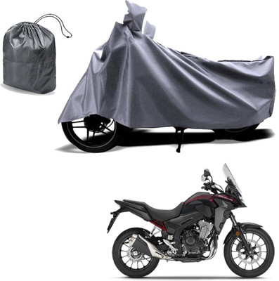 Autoinnovation Waterproof Two Wheeler Cover for Honda(CB 500, Grey)