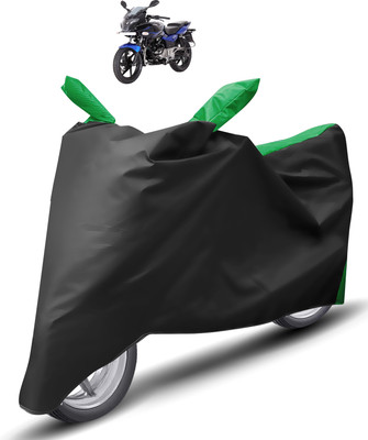 Caronix Two Wheeler Cover for Bajaj(Pulsar 220F, Green)