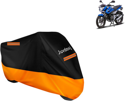 Juvdoxj Waterproof Two Wheeler Cover for Bajaj(XCD 125cc, Orange)