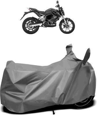 MMSSTAR Waterproof Two Wheeler Cover for Revolt(RV 300, Grey)