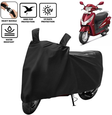 kerwa Waterproof Two Wheeler Cover for Hero(Destini 125, Black)