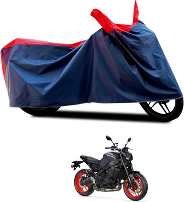 CODOKI Waterproof Two Wheeler Cover for Yamaha(MT 09, Black, Red)