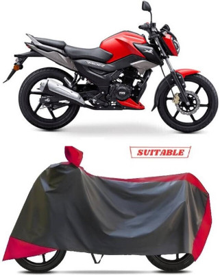 smwzxyu Waterproof Two Wheeler Cover for TVS(Raider, Red)