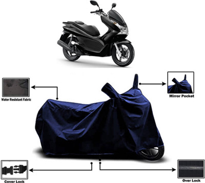 KEDIT Two Wheeler Cover for Honda(PCX 125, Blue)