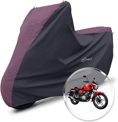 Neodrift Two Wheeler Cover for Bajaj(V15, Maroon, Black)