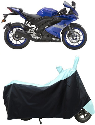 Coxtor Waterproof Two Wheeler Cover for Yamaha(YZF R15 V3 BS6, White)