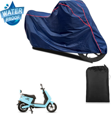 GOSHIV-car and bike accessories Waterproof Two Wheeler Cover for Hero(Electric E-Sprint, Blue)