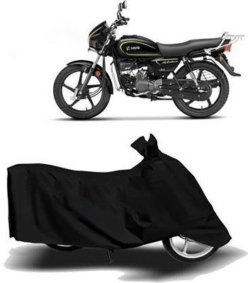 MMSSTAR Waterproof Two Wheeler Cover for Hero(Super Splendor, Black)