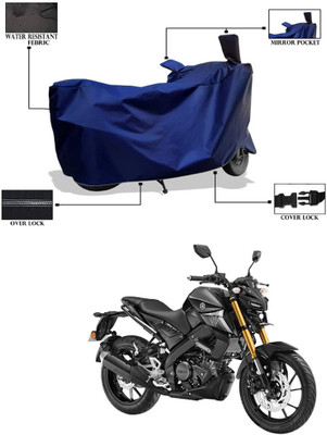 PAGORA Waterproof Two Wheeler Cover for Yamaha(MT 15 New, Blue)