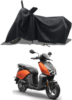KANISHA ENTERPRISES Waterproof Two Wheeler Cover for Hero(V125, Black)