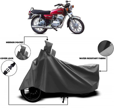 MMSSTAR Waterproof Two Wheeler Cover for Yamaha(RX 100, Grey)