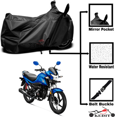 KEDIT Two Wheeler Cover for Honda(Livo, Black)