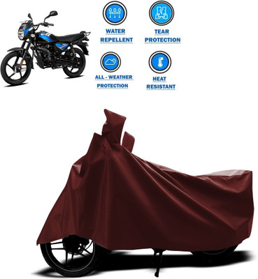 CODOKI Waterproof Two Wheeler Cover for Bajaj(CT110, Maroon)