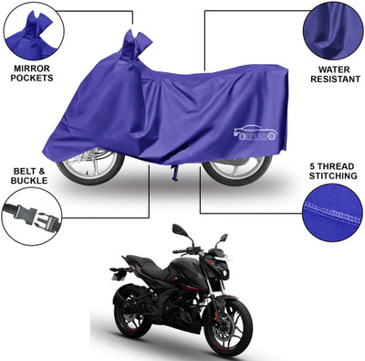 Defendo Waterproof Two Wheeler Cover for Bajaj(Pulsar N160, Blue)