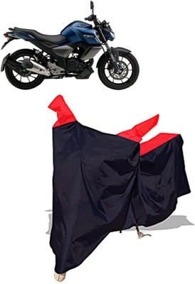 Amexride Two Wheeler Cover for Yamaha(FZ S FI New, Black)