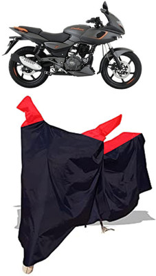 Amexride Two Wheeler Cover for Bajaj(Pulsar 180F BS6, Black)