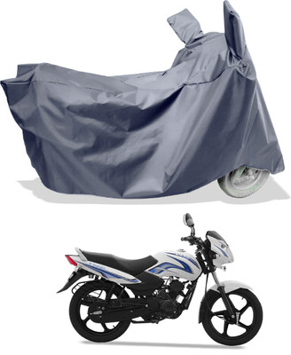 Amexride Two Wheeler Cover for TVS(Sport KS BS6, Grey)