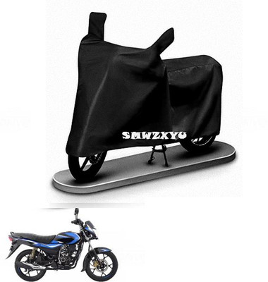 smwzxyu Waterproof Two Wheeler Cover for Universal For Bike(Platina 110, Black)