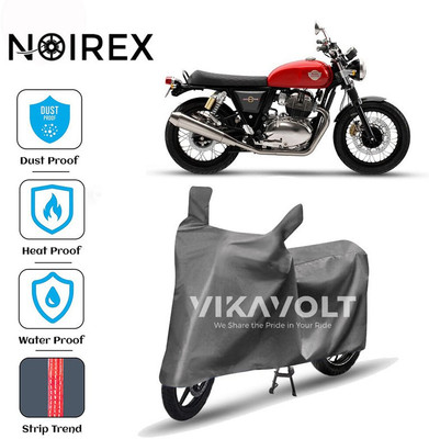 NOIREX Two Wheeler Cover for Royal Enfield(Interceptor 650, Grey)