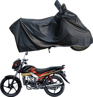 Motodreka Waterproof Two Wheeler Cover for Mahindra(Centuro Rockstar, Black)