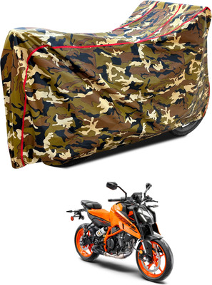 PAGORA Waterproof Two Wheeler Cover for KTM(390 Duke, Multicolor)
