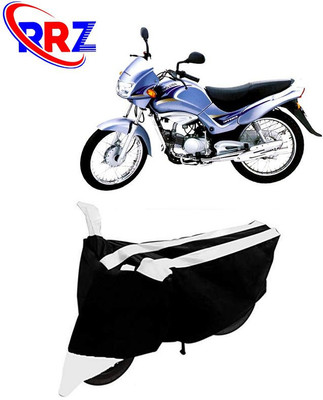 RRZ Waterproof Two Wheeler Cover for Kinetic(Boss, Black, White)