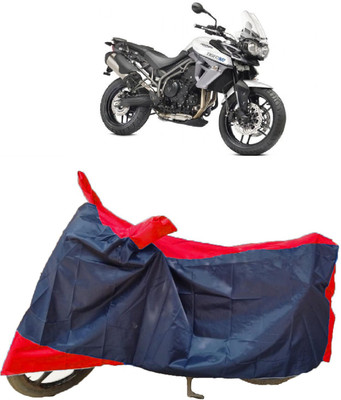 Autoprime Two Wheeler Cover for Triumph(Tiger 800, Multicolor)