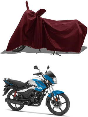 AESTRYD Two Wheeler Cover for Kawasaki(Ninja ZX 10R BS6, Maroon)