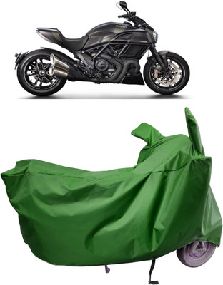 Amexride Two Wheeler Cover for Ducati(Diavel, Maroon)