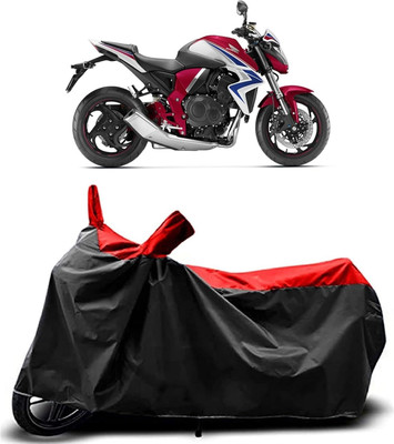 KEDIT Two Wheeler Cover for Honda(CB 1000R, Red, Black)
