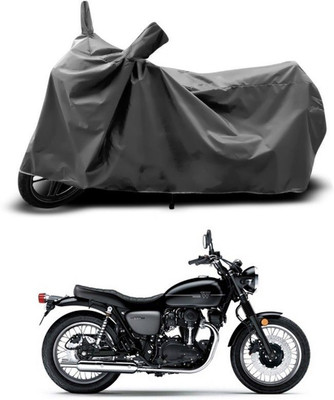 DeepShakshi AUTOMOTIVE Waterproof Two Wheeler Cover for Kawasaki(Grey)