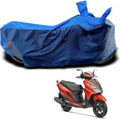 DeepShakshi AUTOMOTIVE Waterproof Two Wheeler Cover for Honda(Grazia, Blue)