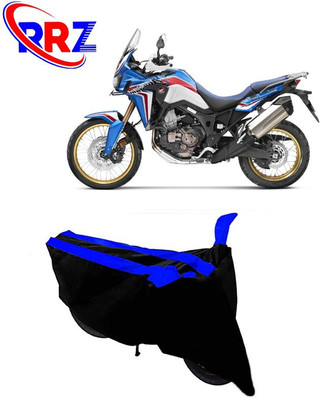 RRZ Waterproof Two Wheeler Cover for Honda(Africa Twin, Black, Blue)