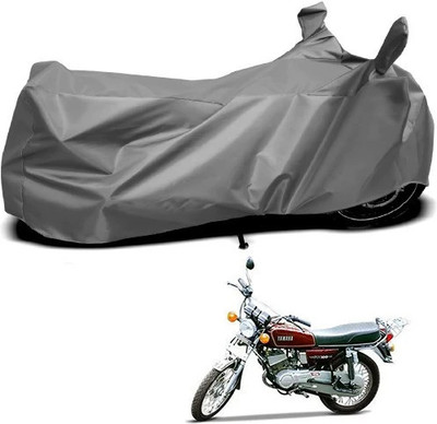 Varnwal E Commerce Waterproof Two Wheeler Cover for Yamaha(RX 100, Grey)
