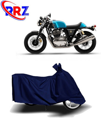 RRZ Two Wheeler Cover for Royal Enfield(Continental GT, Blue)